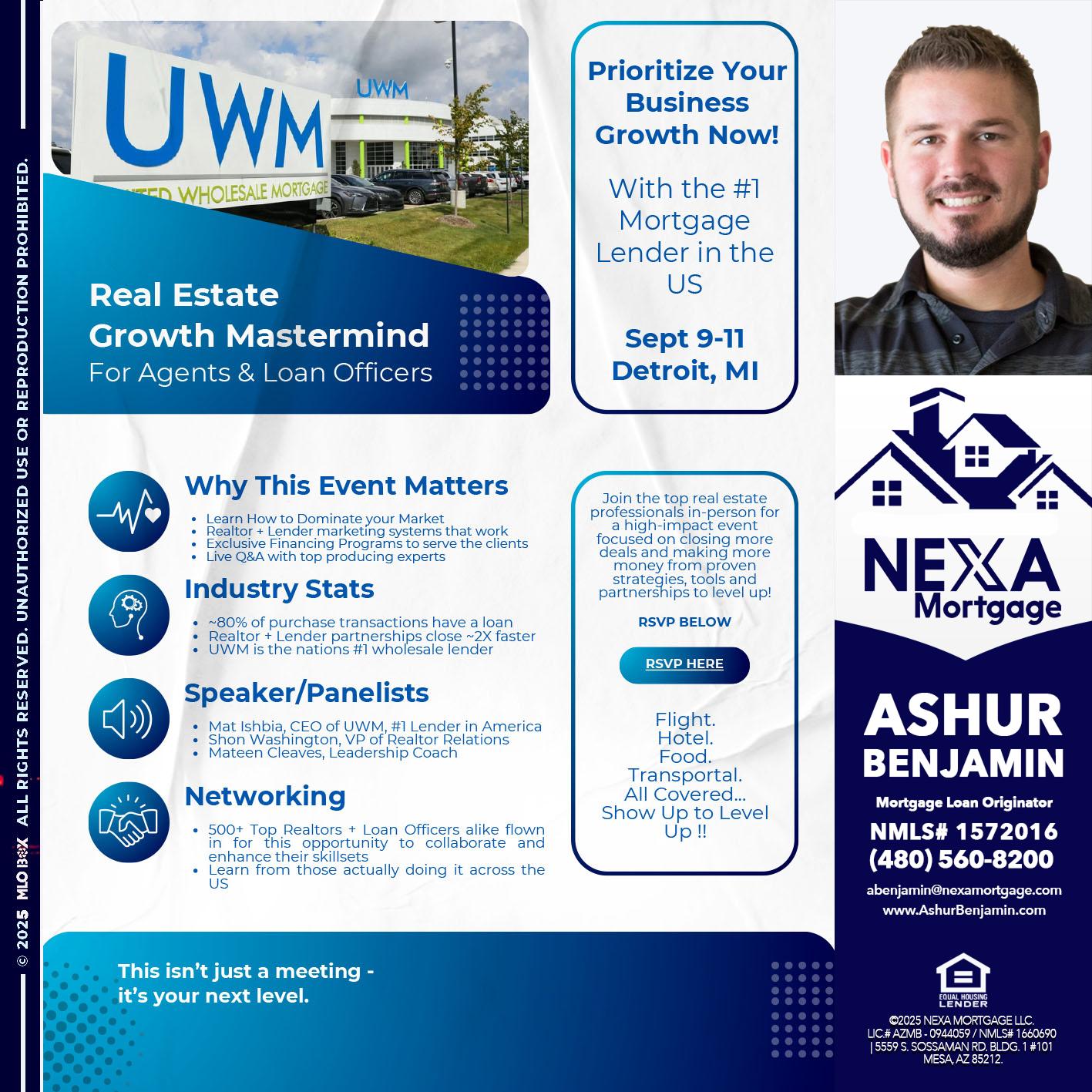 DETROIT TRIP - Ashur Benjamin -Mortgage Loan Originator