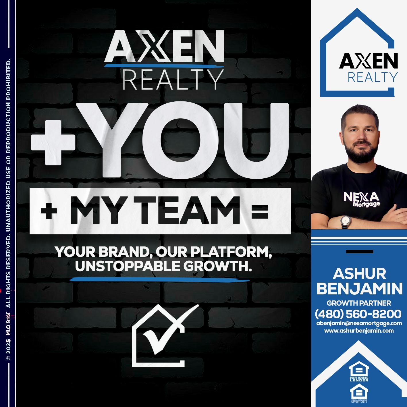 axen-mortgage - Ashur Benjamin -Mortgage Loan Originator