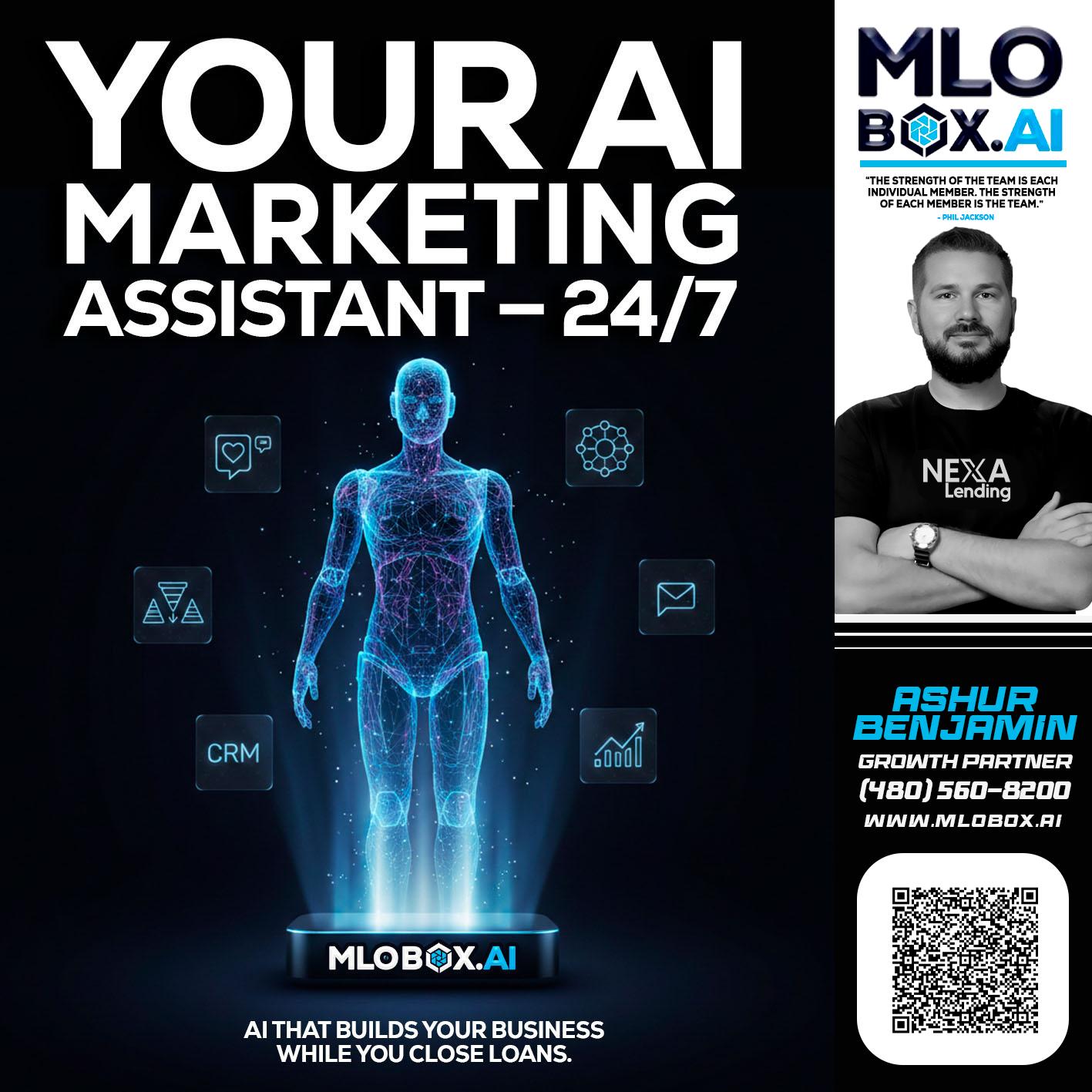 YOUR AI MARKETING - Ashur Benjamin -Mortgage Loan Originator