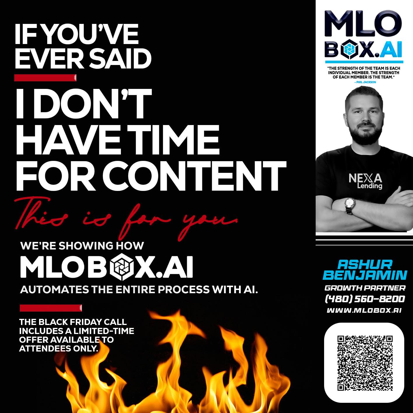 if you - Ashur Benjamin -Mortgage Loan Originator