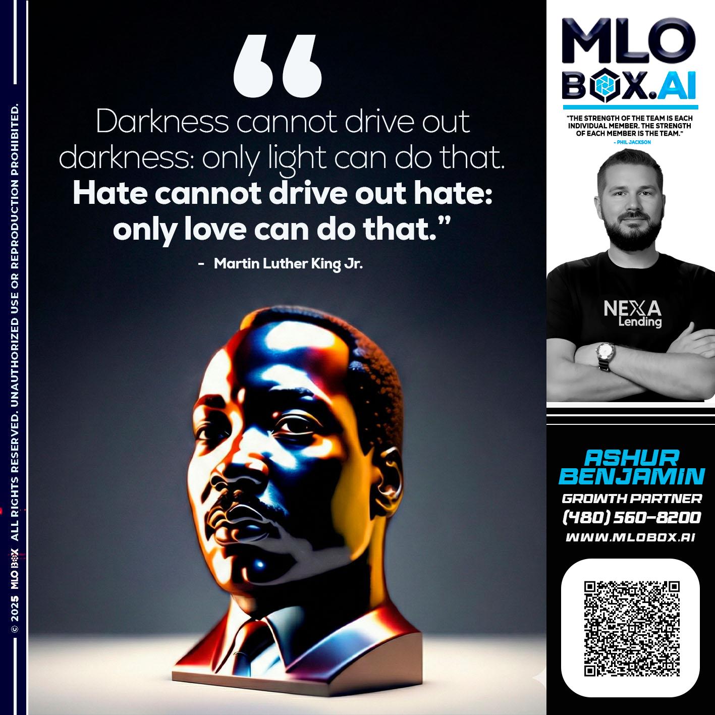 MLK DAY - Ashur Benjamin -Mortgage Loan Originator