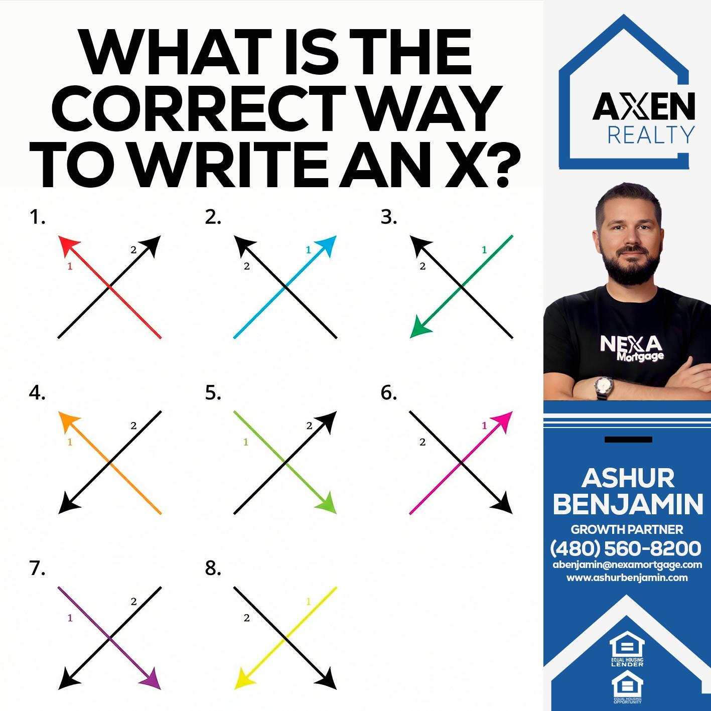 what is the correct - Ashur Benjamin -Mortgage Loan Originator