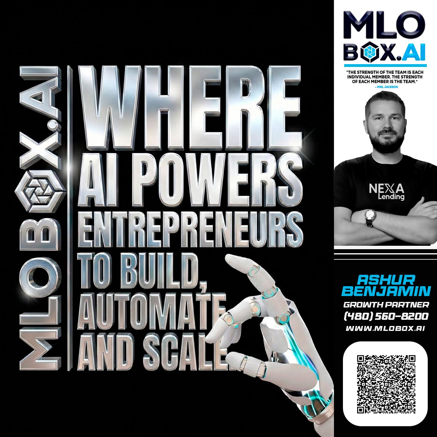 WHERE AI POWERS - Ashur Benjamin -Mortgage Loan Originator