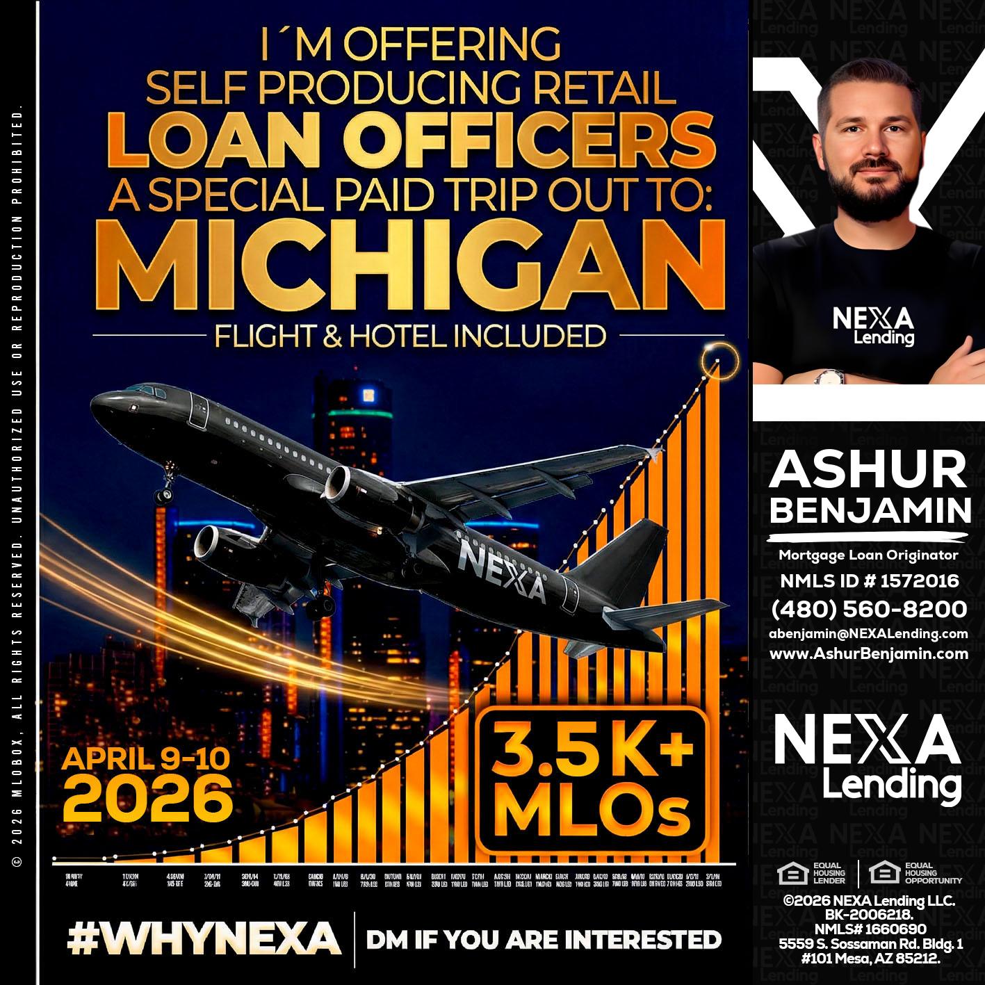 3.5K - Ashur Benjamin -Mortgage Loan Originator