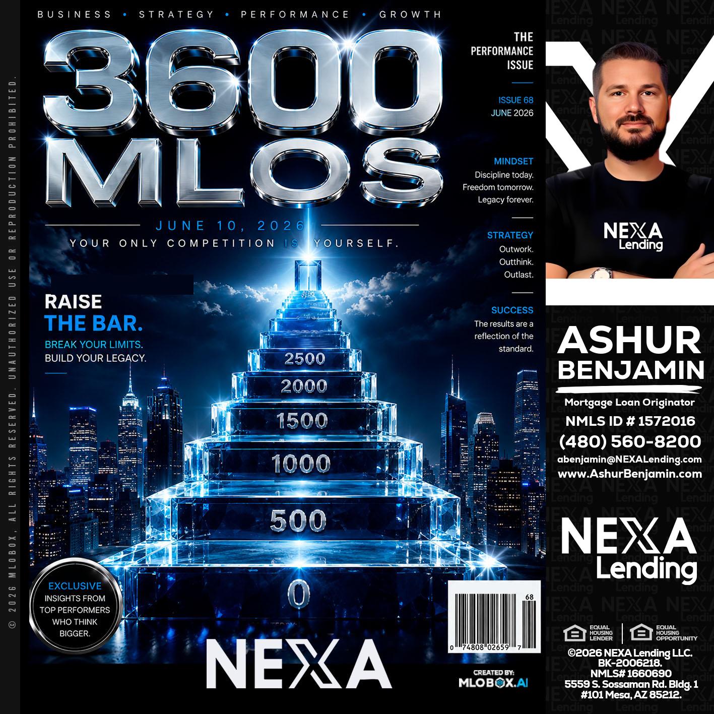 3600 MLOs - Ashur Benjamin -Mortgage Loan Originator