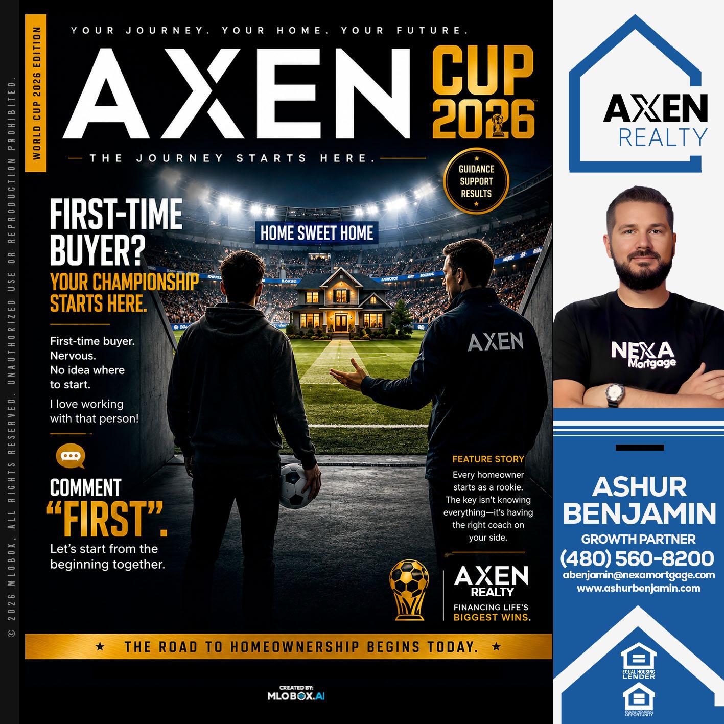 AXEN CUP 2026 - Ashur Benjamin -Mortgage Loan Originator