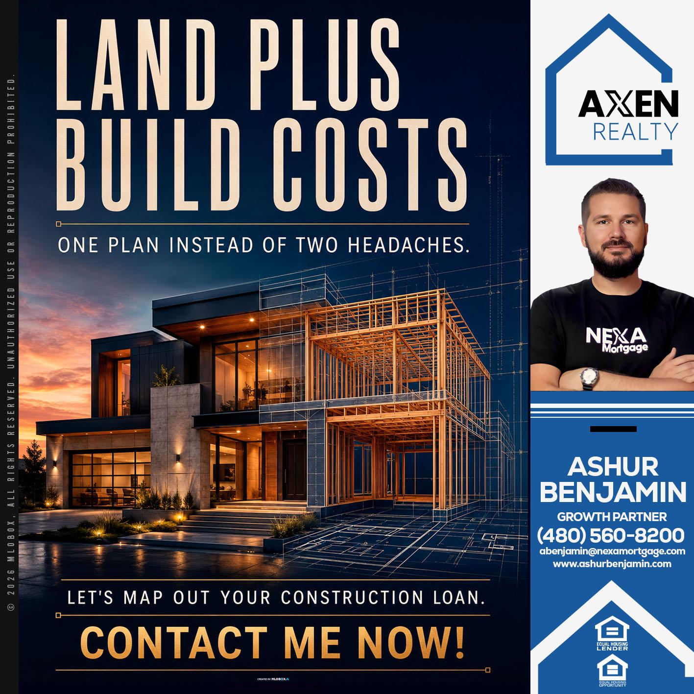 LAND PLUS - Ashur Benjamin -Mortgage Loan Originator