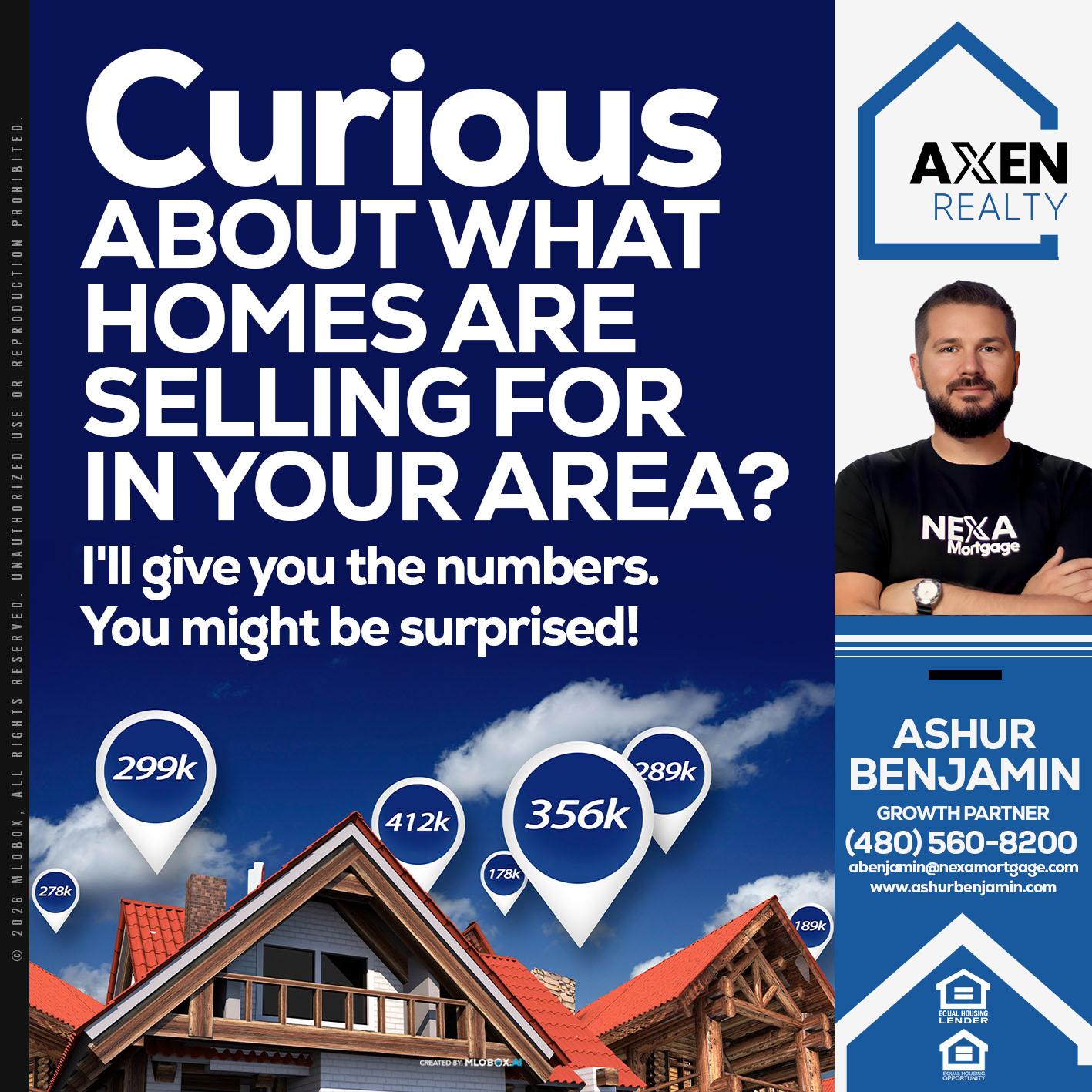 CURIOUS ABOUT? - Ashur Benjamin -Mortgage Loan Originator
