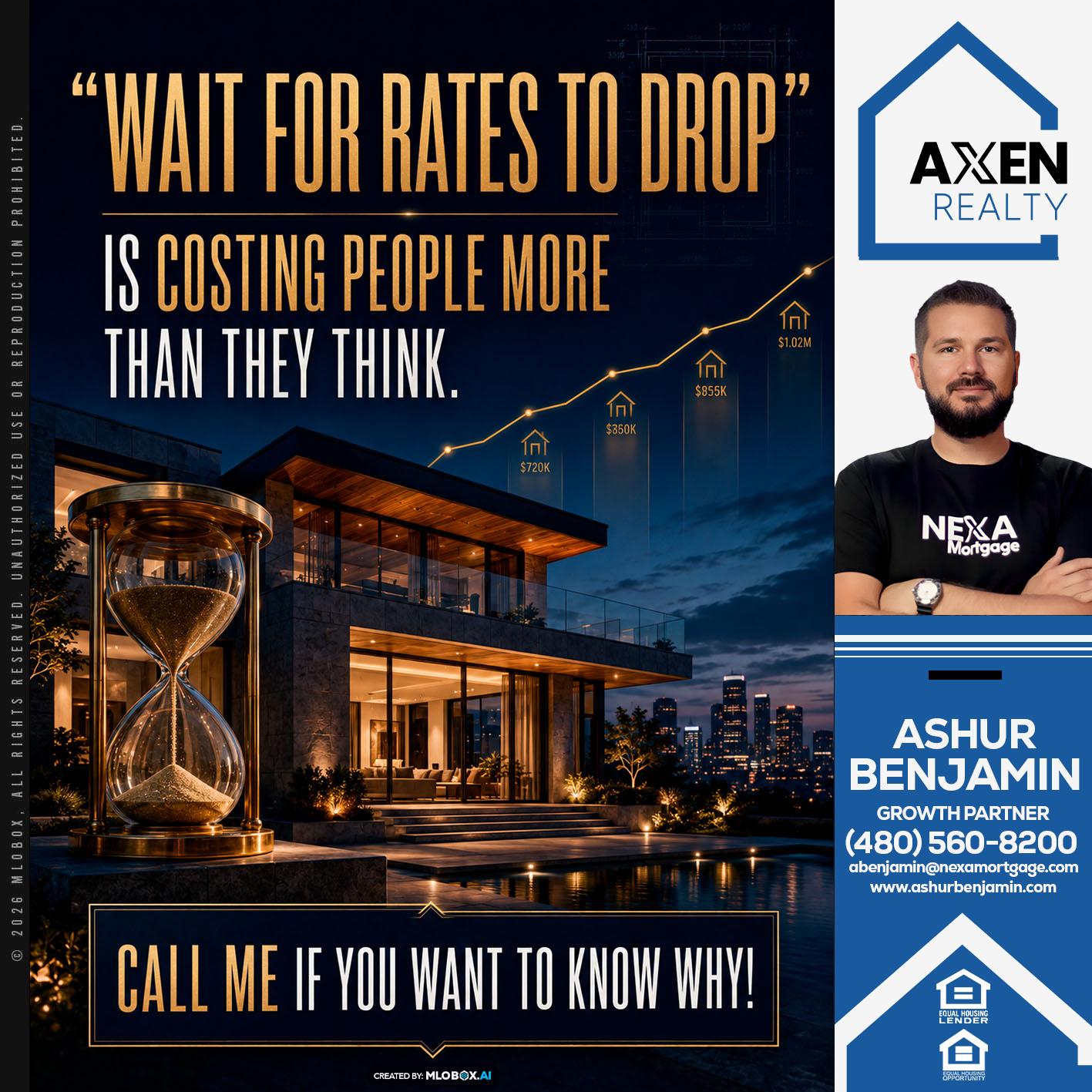 WAIT FOR DROP - Ashur Benjamin -Mortgage Loan Originator